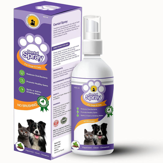 Teeth Cleaning Spray For Dogs & Cats